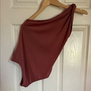 Express Asymmetrical Bodysuit